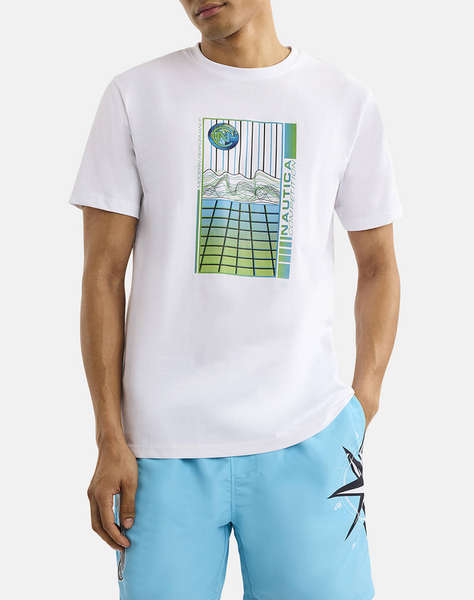 NAUTICA ТЕНИСКА T-SHIRT KM Bangor T-Shirt