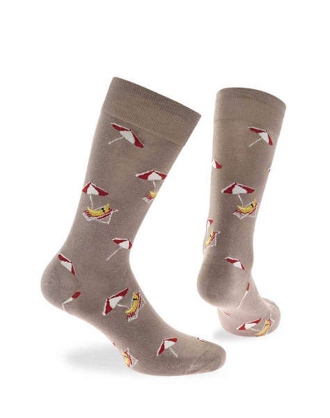 WALK МЪЖКИ БАМБУКОВИ ЧОРАПИ С ШАРКА