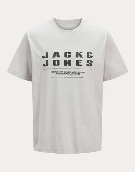 JACK&JONES JCORECHARGE FRONT BRANDING TEE CRE JNR