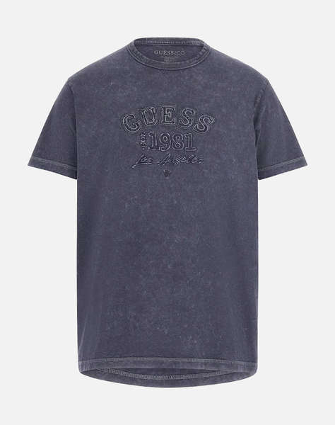 GUESS SS CN TREATED EMBRO TEE МЪЖКА ТЕНИСКА
