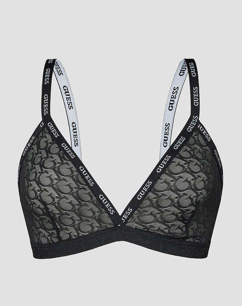 GUESS EDYTHA TRIANGLE - GJ JACQUARD MESH БЕЛЬО W