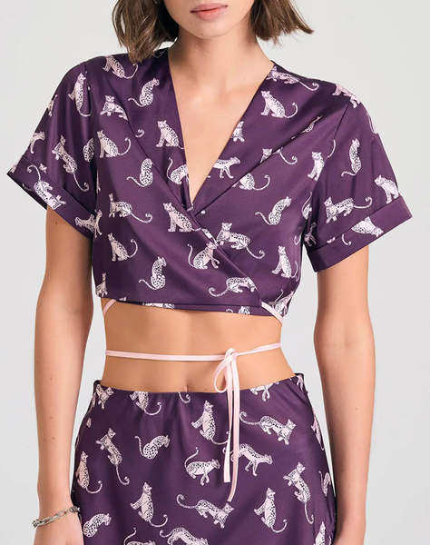 FUNKY BUDHA Дамски Cropped топ