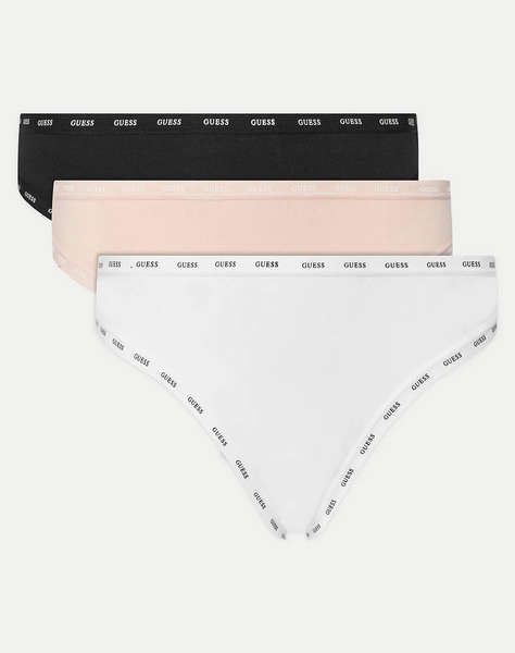 GUESS 3 PACK BASIC BRAZILIAN WOMEN''S UNDERWEAR