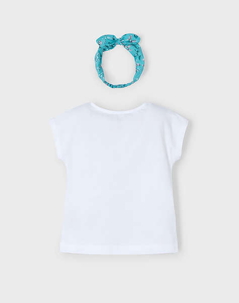 MAYORAL БЛУЗА С КЪС РЪКАВ НА РАЙЕ