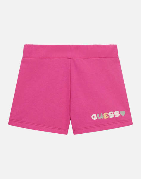GUESS ACTIVE SHORTS - MID ORG CO UNBRUSH FLEECE 290 КЪСИ ПАНТАЛОНИ G