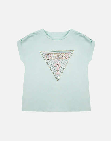 GUESS BATWING SS T-SHIRT - MID ORGANIC CO STR JERSEY 160 ТЕНИСКА G