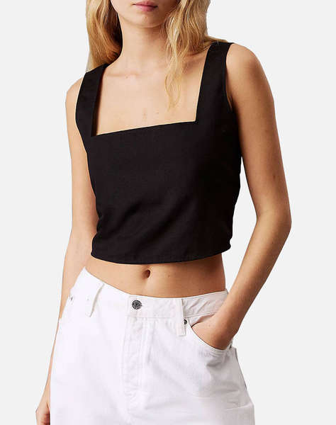 CALVIN KLEIN SOFT LINEN TOP