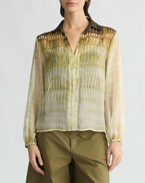 LIU JO WHITE_WA5C57__CAMICIA TS M/L ДАМСКА РИЗА