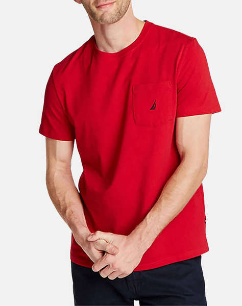NAUTICA ΜΠΛΟΥΖΑ T-SHIRT ΚΜSS ANCHOR POCKET TEE