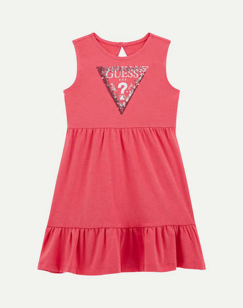 GUESS SL DRESS - MID ORGANIC CO STR JERSEY 160 РОКЛЯ G