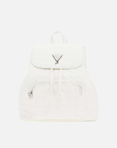 GUESS QUILTED BACKPACK - PU MATT SOFT LEATHER ЧАНТА G