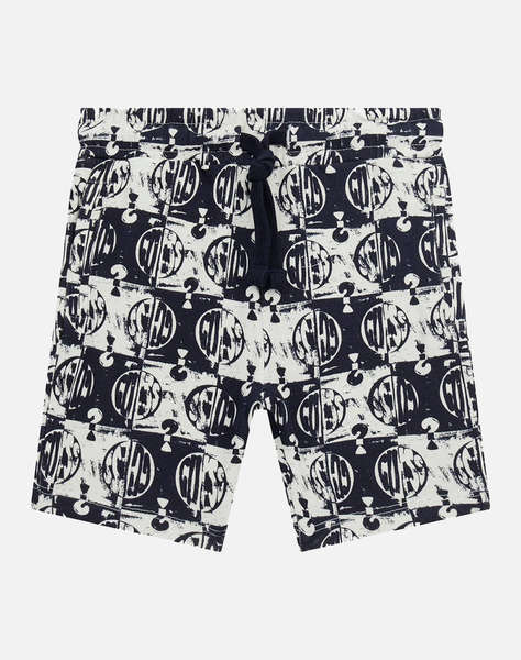 GUESS ACTIVE SHORTS - MID ORG CO UNBRUSH FLEECE 290 КЪСИ ПАНТАЛОНИ B