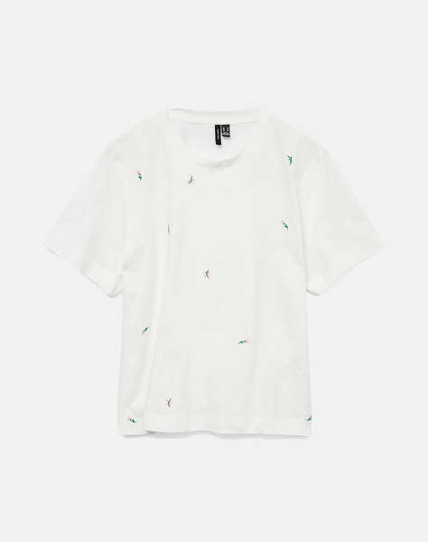 VERO MODA VMSOLVEI METTE SS TOP BOX JRS SPE GA