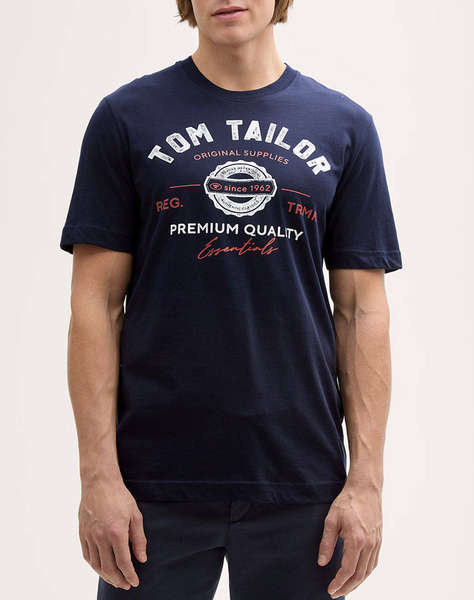 TOM TAILOR LOGO МЪЖКА ТЕНИСКА