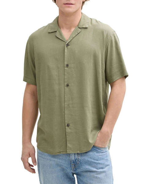 TOM TAILOR RELAXED VISCOSE LINEN SHIRT РИЗА ЗА МЪЖЕ