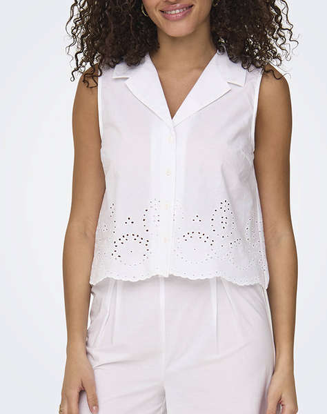 ONLY ONLROXANNE SL RESORT SHIRT WVN