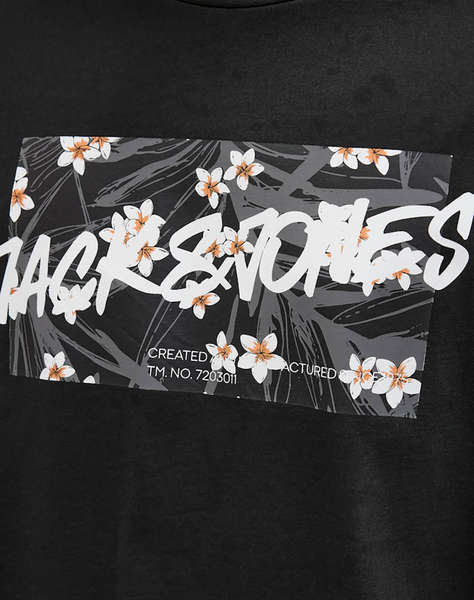 JACK&JONES JJHAWAII SHAPE TEE SS CREW NECK LN