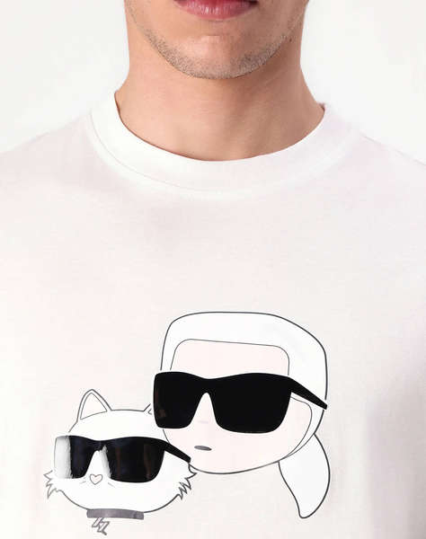 KARL LAGERFELD T-SHIRT CREWNECK