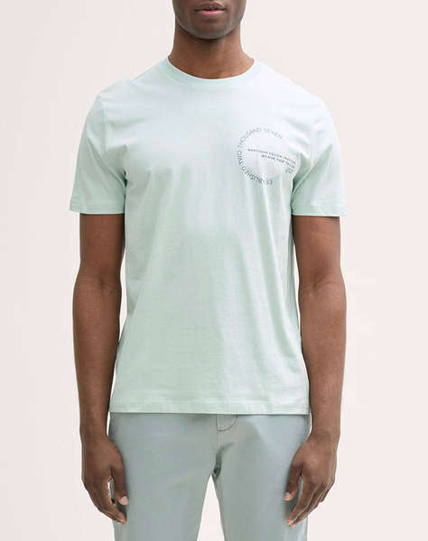 TOM TAILOR PRINTED T-SHIRT МЪЖКА ТЕНИСКА