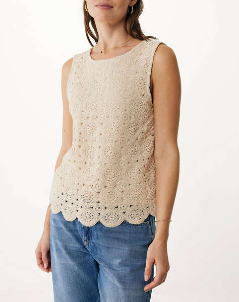 MEXX Crochet sleeveless top
