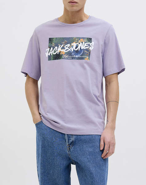 JACK&JONES JJHAWAII SHAPE TEE SS CREW NECK LN