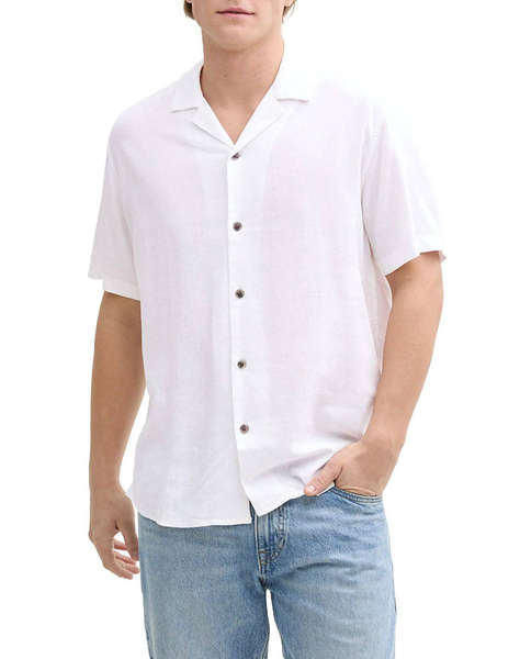 TOM TAILOR RELAXED VISCOSE LINEN SHIRT РИЗА ЗА МЪЖЕ