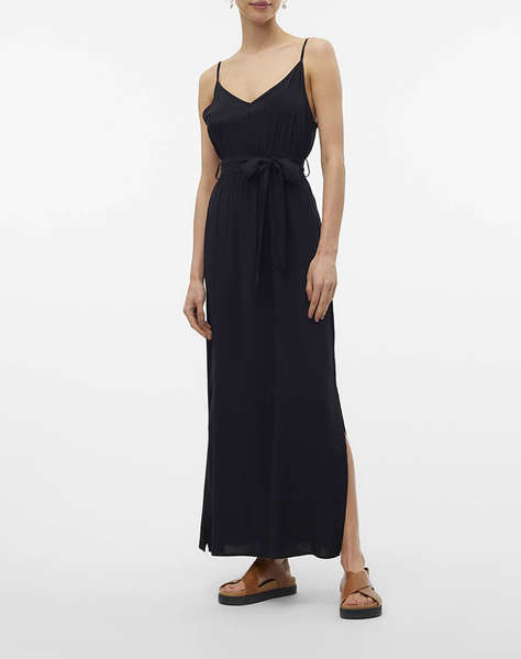 VERO MODA VMEASY JOY SLIT MAXI V-NECK DRESS WV GA