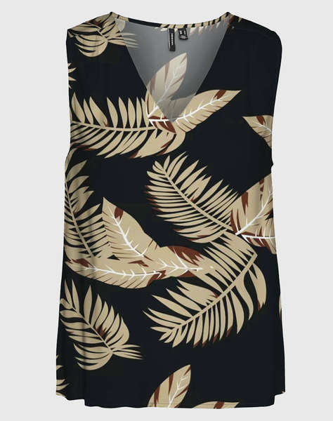 VERO MODA VMEASY JOY S/L V-NECK TOP WVN GA
