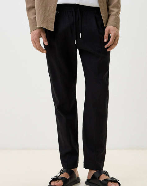 ANTONY MORATO MMTR00748FA800126 MIN OF 6 TROUSERS NEIL REGULAR FIT IN TWILL LINEN VISCOSE BLEND FABRIC МЪЖКИ ПАНТАЛОНИ