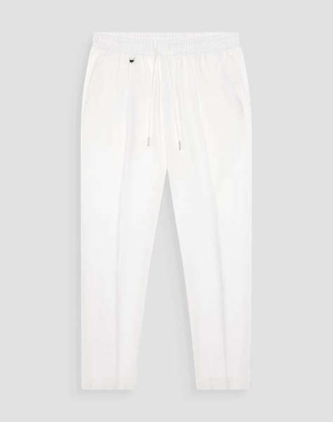 ANTONY MORATO MMTR00748FA800126 MIN OF 6 TROUSERS NEIL REGULAR FIT IN TWILL LINEN VISCOSE BLEND FABRIC МЪЖКИ ПАНТАЛОНИ