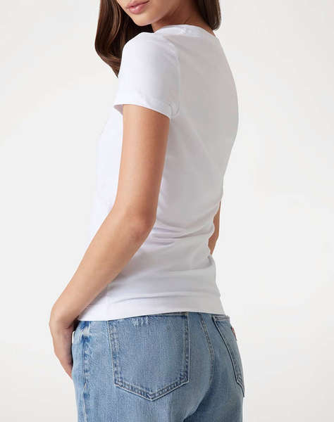 GUESS CN SS LOGO LACE TEE ДАМСКА ТЕНИСКА