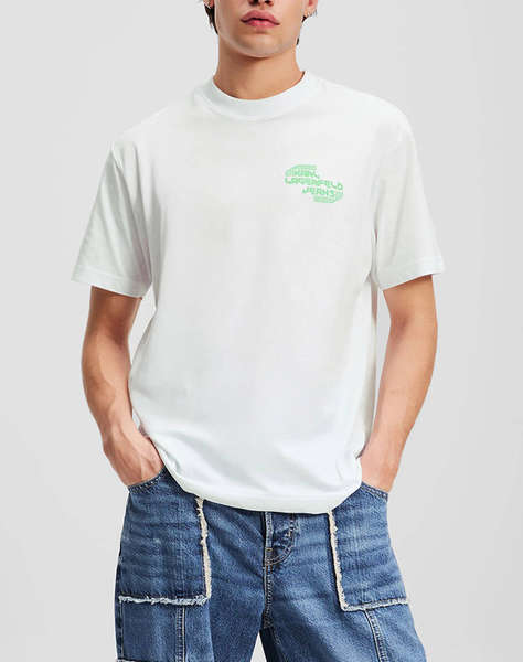 KARL LAGERFELD KLJ REG SPORT LOGO TEE