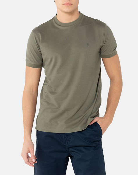 THE BOSTONIANS BLOUSE T-SHIRT PIQUE TECH REGULAR FIT