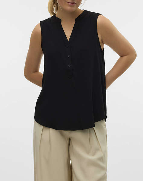 VERO MODA VMBELLA SL V-NECK TOP WVN GA NOOS