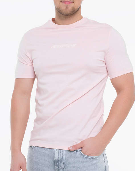GUESS JEANS GJ SS CN SLIM LOGO EMBRO TEE МЪЖКА ТЕНИКСА