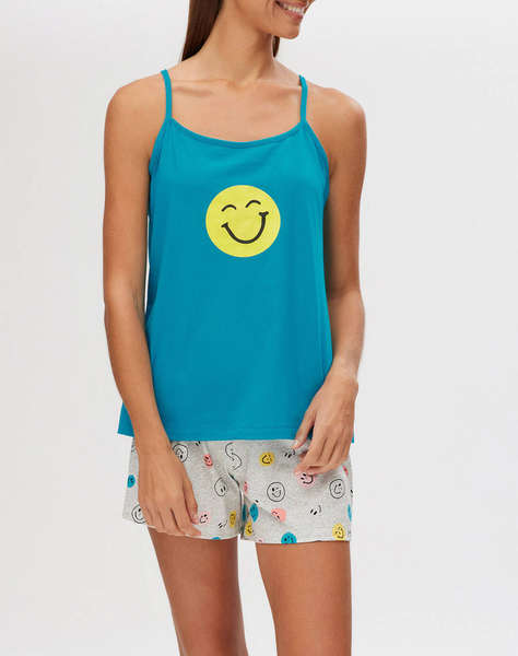 MINERVA ДАМСКА ПИЖАМА ΜΠΡΤ.SMILES