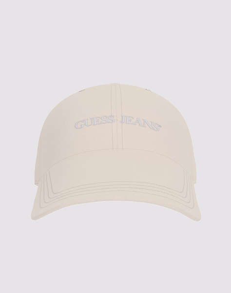 GUESS JEANS GJ 3D EMBRO BASEBALL - ORG CANVAS COTTON TWILL АКСЕСОАРИ UNISEX