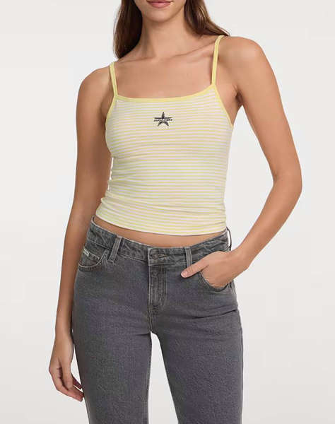 GUESS JEANS GJ EMB STAR TANK TOP - ORG CO JERSEY YD STRETCH 180 ТЕНИСКА W