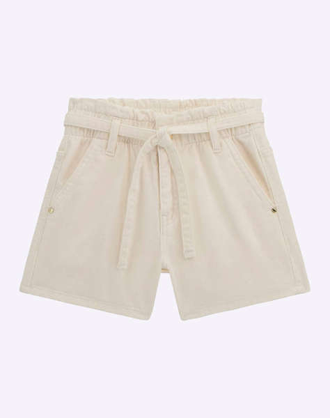 GUESS RIGID BULL DENIM SHO - COTTON RIGID TWILL КЪСИ ПАНТАЛОНИ ЗА ДЕЦА GIRL