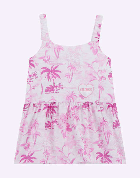 GUESS PLUMETIS SL TOP - MID MUSLIN PLUMETIE COTT.110 ДЕТСКА ТЕНИСКАGIRL