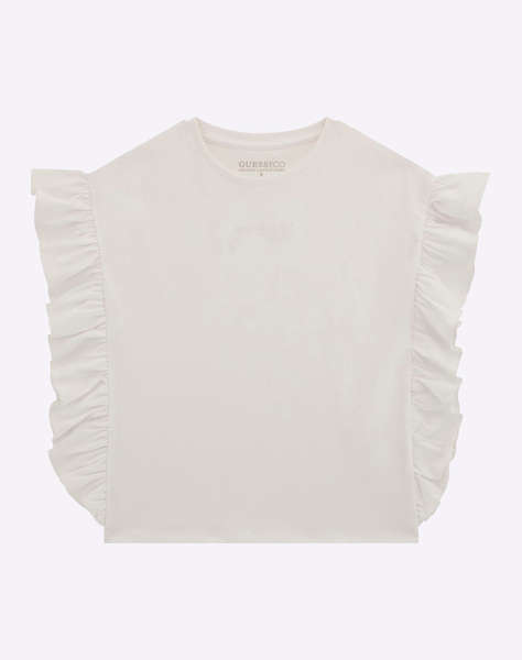 GUESS SS T-SHIRT - MID ORGANIC COTTON JERSEY 210 ДЕТСКА ТЕНИСКА GIRL