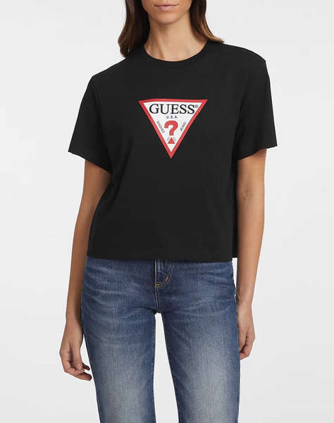 GUESS JEANS GJ SS CN BOXY ICONIC TEE ДАМСКА ТЕНИСКА