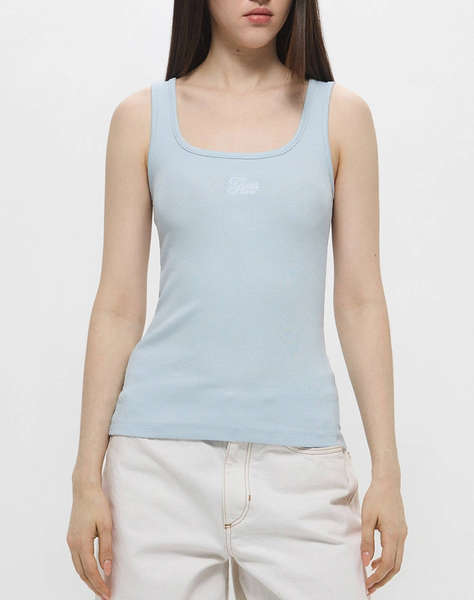 GUESS JEANS GJ TANK TOP SLIM RIB - ORG CO GUNNAR STR RIB 215 ТЕНИСКА W