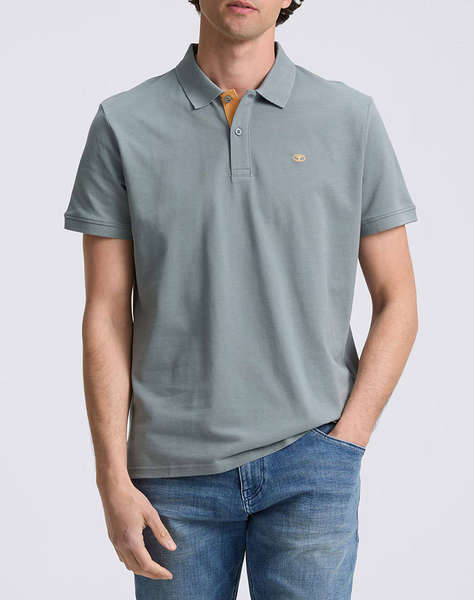 TOM TAILOR BASIC POLO WITH CON МЪЖКА ТЕНИСКА