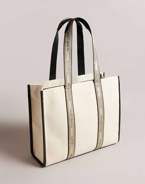 TED BAKER GEORJEY Branded Webbing Canvas Tote (Размери: 14 x 36 x 45см.)