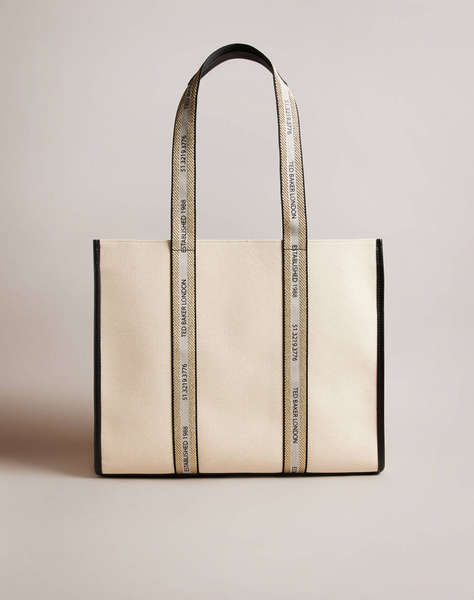 TED BAKER GEORJEY Branded Webbing Canvas Tote (Размери: 14 x 36 x 45см.)