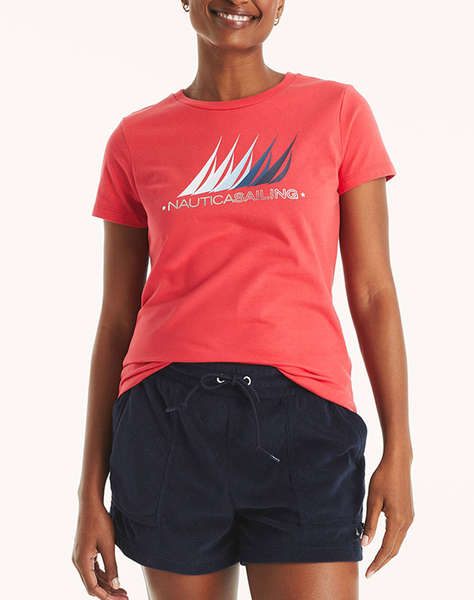 NAUTICA ТЕНИСКА T-SHIRT KM S/S T-SHIRTS