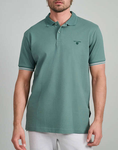 NAVY&GREEN ТЕНИСКА ПОЛО