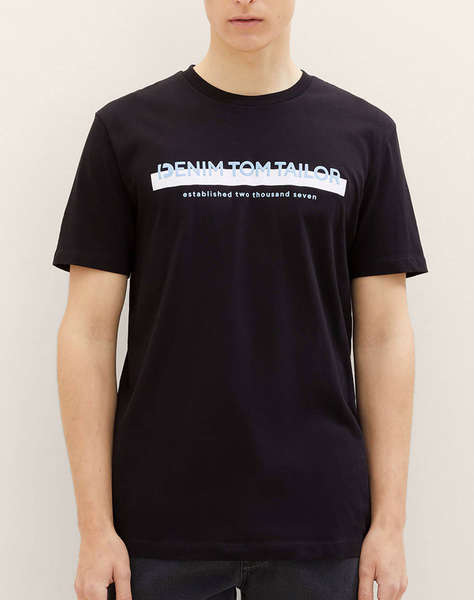 TOM TAILOR PRINTED T-SHIRT МЪЖКА ТЕНИСКА