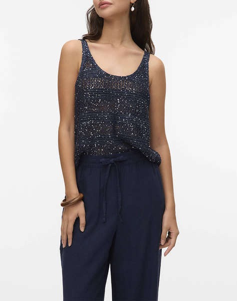 VERO MODA VMLEILANI STRIPE SL U-NECK TOP